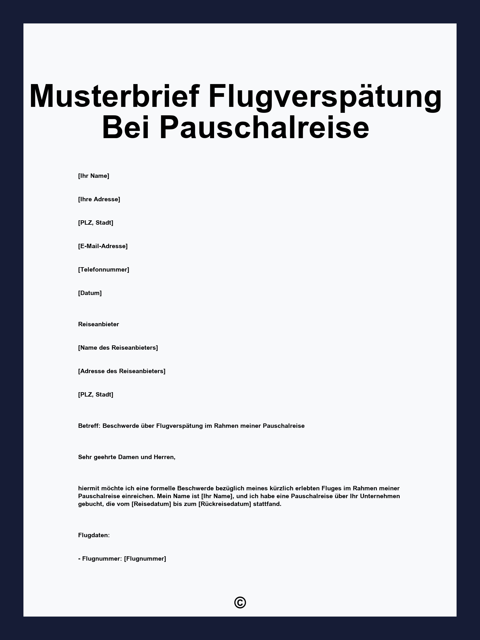 Flugversptung Bei Pauschalreisen
