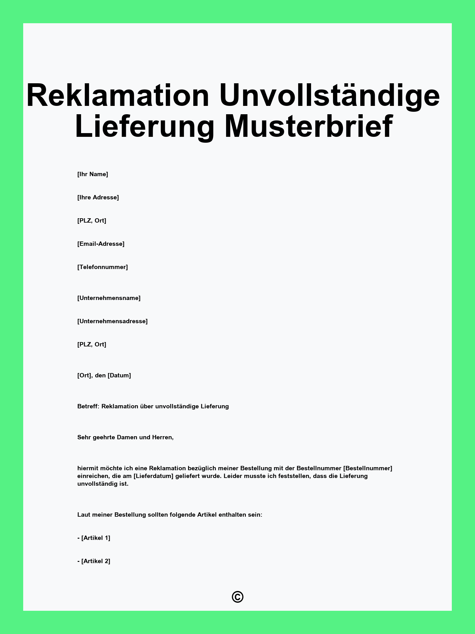 Verspatete Lieferung Entschadigung
